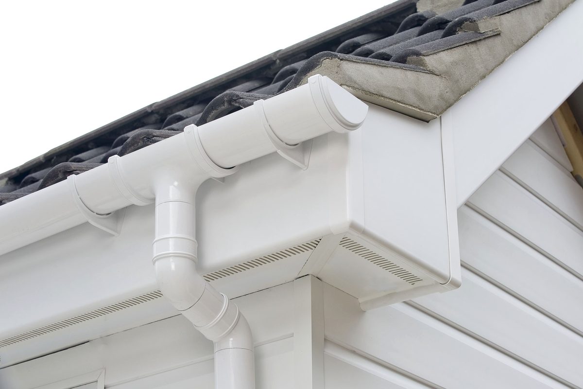 New uPVC fascias, soffits and guttering